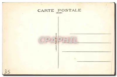 Dinard — Punta y Promenade del Molino — Costa de Esmeralda — Editor Laurent-Hel, Rennes, n° 1063 — Reverso