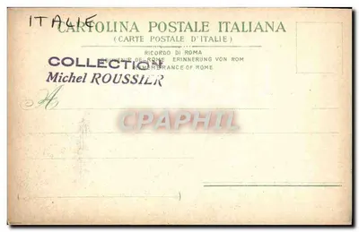 Rome - S. Lorenzo fuori le mura — uitgever Cartolina Postale Italiana, n° 66 — Achterkant