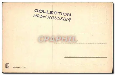 Rzym - Piramida Kajusza Cezjusza — widok z 1924, wydane przez L. & L. — Rewers