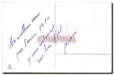 Vase de pensées coloridas — Boa Ano — editor não visível — Verso