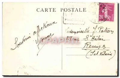 Allevard-les-Bains — Koniec Świata — Zbiór Luxa 174 — Rewers