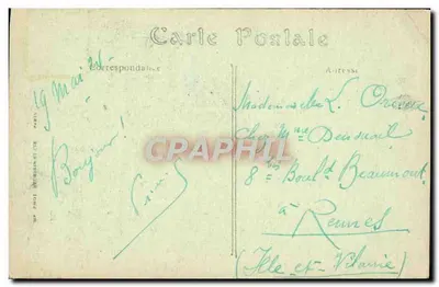 Rouen — Pałac Sądowy — ND. Fot. — Rewers