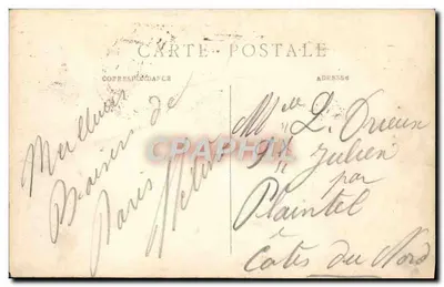 Paris - Boulevard de la Madeleine — vista do Panteão — editor desconhecido, n° 545 — Verso