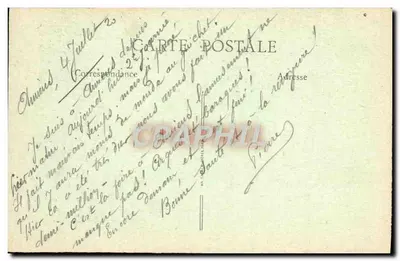 Amiens - Katedra — fotografie G. F. Guéant — Rewers