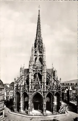 Kościół Świętego Maclou — Rouen — Wydawca Estel, nr 1007