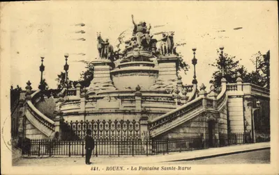 Rouen - Fontaine Sainte-Marie — wydawnictwo La Cigogne, nr 481