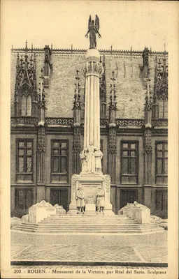Rouen - Pomnik Zwycięstwa przez Réal del Sarte, Rzeźbiarz