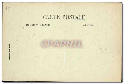 Floresta de Fontainebleau — A Cruz do Grande Caçador — N. G. — Verso