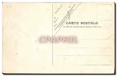 Melun — Most żelazny — V. D. Paryż, nr 7 — Rewers
