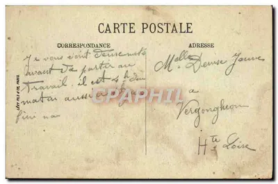 Clermont-Ferrand — Ogólny widok Montfujet — LL, n°217 — Rewers