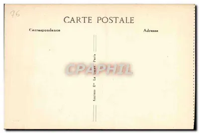 Sainte-Adresse — La Falaise y el Hôtellerie — Editor La Désy, París, n° 68 — Reverso