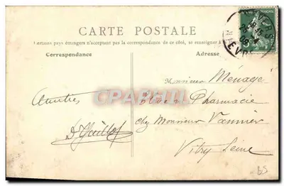 Nevers - Portal Croux — B. F., Paryż, n°43 — Rewers