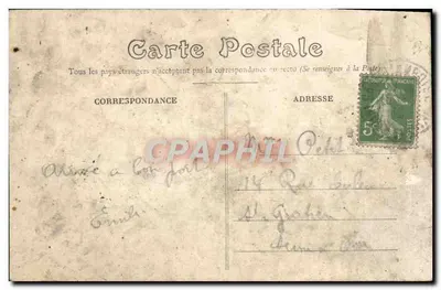 Amboise (L.-st-L.) — Zamek — Wydawnictwo Gémolet — Rewers