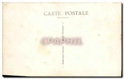 En las Landes — A orillas de los Grandes Lagos — Bromotype Gauvreau (Girondes) — Reverso