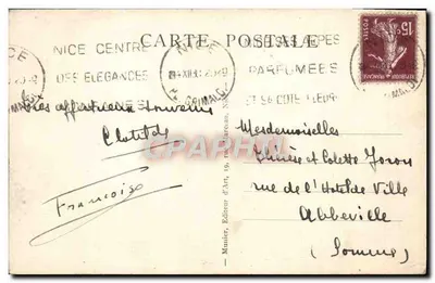 Nice — Schody Lesage i Hotel Szwajcarski — Wydawca: Maurier, nr 70 — Rewers
