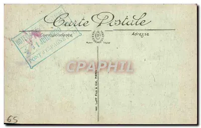 Le Pont d'Espagne — Env. de Cauterets — LL — Verso