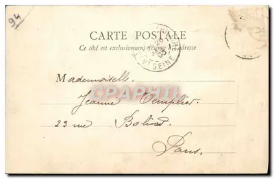 Le Tour de Marne — De JOINVILLE à CHAMPIGNY par la rive droite — B.F. PARIS 47 — Rewers