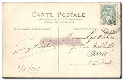 A Marne em Champigny — P. Marmuse, Paris — n°13 — Verso
