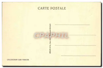 Remiremont — Vista Geral — Coleção Les Vosges — Verso