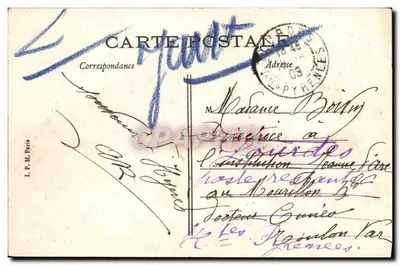 Hyères — Avenida Beauregard — Agência Geral dos Jornais, Hyères — Verso