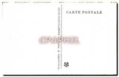 O Gouffre de PADIRAC (Lot) — Visão Parcial da Sala do Grande Dômer — Phototypie-Hélios, Limoges — Verso
