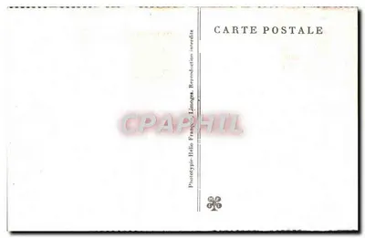 O Gouffre de Padiac (Lot) — A Fonte da Rio Subterrâneo — Phototypie-Hélio, Limoges — Verso