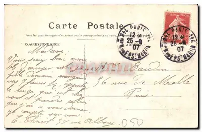 Environ de CHERBOURG — Le Nez de JOBOURG — Collection P. B., Cherbourg — Verso