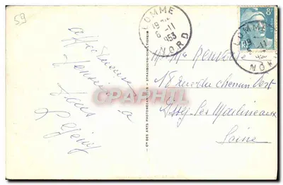 Lille - La Déesse — ND. — Verso