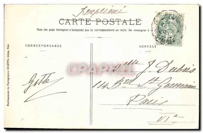 NICE — Algemene uitzicht genomen vanaf de Mont Boron — Uitgave Gilettia, fot. Nice, n° 103 — Achterkant