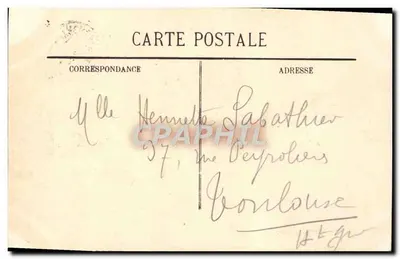 Bayonne - As Flechas da Catedral — G. D. Edit, n°10 — Verso