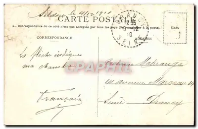 Sebdou — Il Campo baracchino — J. Geiser, fot. Alger. n°3 — Verso
