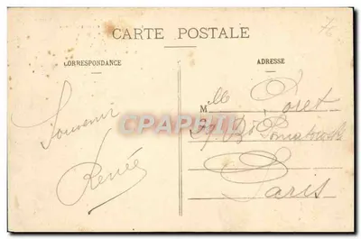 Dieppe — O Velho Castelo — Coleção R. F. — Verso