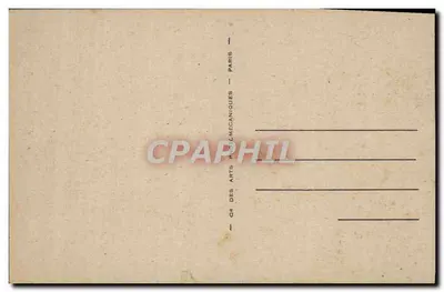 Le Mans — Notre-Dame de la Couture — Tarjeta postal antigua n°31 — Reverso