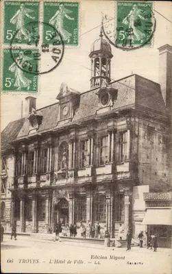 Troyes — Hotel de Ville — Wydawnictwo Mignot