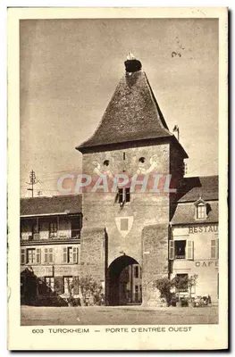 Turckheim — Porta de entrada ocidental — Imp. Braun & Cie, Mulhouse-Dornach, n°603