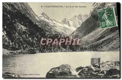 Cauterets - Le Lac de Gaube — E. Frigoux, éditeur, Lourdes, n°8