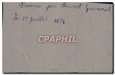 Las Compiègne — Las Armistycja — Pomnik 'Matin', autorstwa Edgara Brandta — Rewers