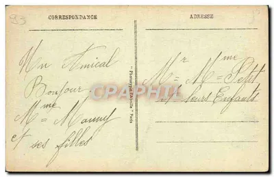 Saint-Denis - A Abadia — editor Ripplé, Paris, n°28 — Verso
