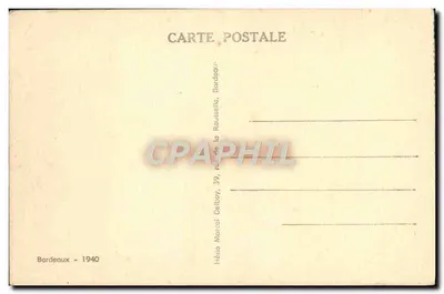 Bordeaux — Katedra św. Andrzeja (Strona Północna) — M. D. — Rewers