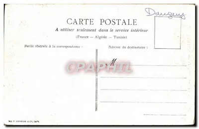 Versailles — Katedra Świętego Ludwika — Wyd. P. Schneider et Cie, Paryż — Rewers