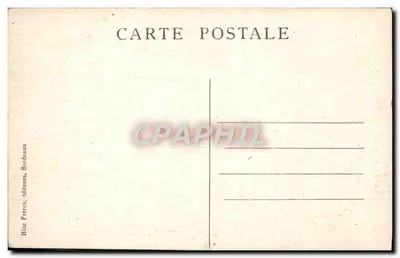 Saint-Flour-de-Comminges — A Catedral — Bloc Frères, editores, Bordeaux — Verso