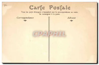Le Havre — Die Mole an einem stürmischen Tag —(n°24) — Rückseite