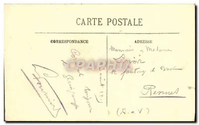 Guingamp — Fontanna XVI wieku, Plac Centralny — L.L. — Rewers