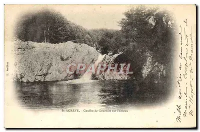St-AGRÈVE - Gouffre de Gournier sobre o Érieux — É. Verilhac