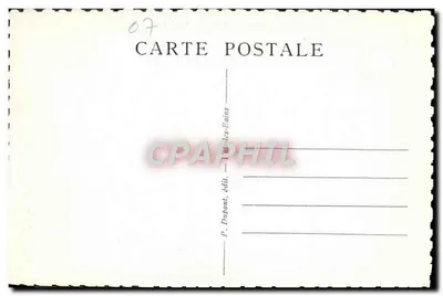 O Garbier-de-Joncs e o Mézenc — L'Ardèche pittoresque — P. Dupont, Val-des-Lains — Verso