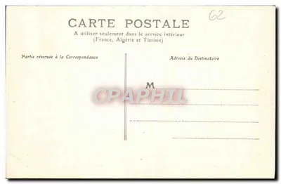 Le Touquet — Avenue du Château — Pas-de-Calais 86 — Verso