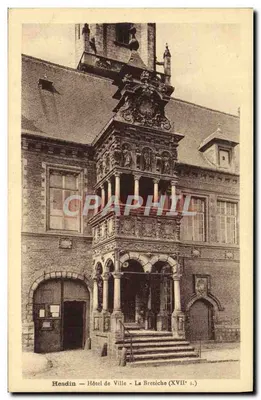 Hesdin — Hotel de Ville — La Bretèche (século XVII)