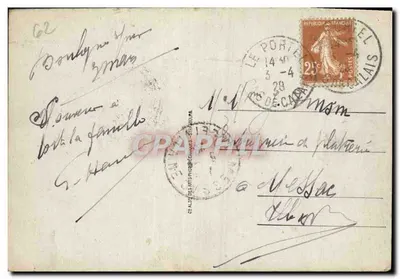 Boulogne-sur-Mer — La Digue St-Beuve — CAP — Achterkant
