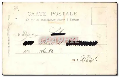 Beauvais — Casa dell'Abate Gélé — Le Scale — LL. — Verso