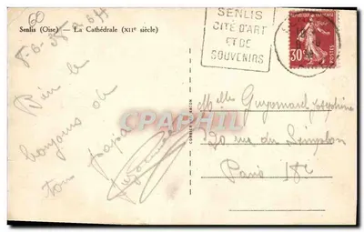 Senlis (Oise) — Katedra (XI wiek) — Cim — Rewers